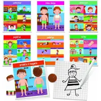 HEADU How We Are Made Educational Toy Multicolore