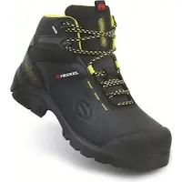 Uvex Bottes Heckel MACSOLE ADVENTURE 3.0 S3 noires, jaunes, largeur 12, taille 43