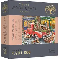 Trefl Wood Craft Origin Puzzle Santa's Little Helpers 1000 pièces