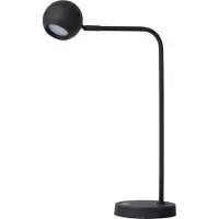 Lucide Lampe de bureau noire à spot LED 3 W Comet