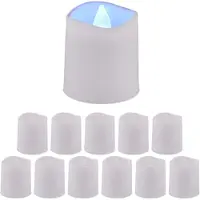 Relaxdays 12x bougies LED (12x)