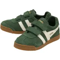 Gola Baskets basses enfant HARRIER VELCRO garcons - Vert - 33