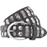 Vanzetti Ceinture or / anthracite / argent