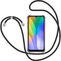 Screen Guard Professional Huawei Y6p Loopster Necklace Cover, Bandoulière pour smartphone, Transparent