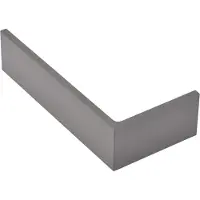Ninka Séparateur Connect L petit droit Plastique gris foncé, Range-couverts, Gris
