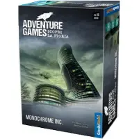 Giochi uniti Adventure Games: Monochrome Inc. (Édition italienne) – Puzzle – – 1-4 joueurs – 16+