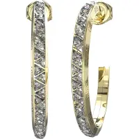 GUESS Boucles d'oreilles pour femmes en or par Guess JUBE04564JWYGT-U