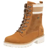 Remonte Bottines à lacets beige / chocolat / umbra / blanc