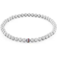 Tommy Hilfiger Bracelet marine / rouge / argent / blanc