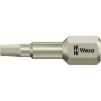 Wera 3840/1 TS Embouts, acier inoxydable (Clé Allen)