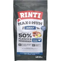 Rinti 12kg Max-i-Mum Adult poulet nourriture sèche pour chiens