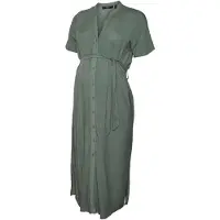 Vero Moda Vica Maternity Short Sleeve Dress Vert XL Femme