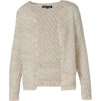 KOROSHI Cardigan blanc cassé