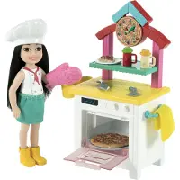 Barbie Chelsea Ensemble de jeu de boulangerie avec poupée et accessoires
