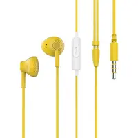Celly PT-WDE001Y écouteur/casque Écouteurs Ecouteurs Connecteur de 3,5 mm Jaune