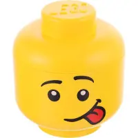 LEGO Rangement en forme de tête de garçon - Mini (comique)