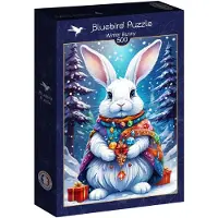 Bluebird Puzzle Winter Bunny - 500 pièces - Puzzle jouet coloré