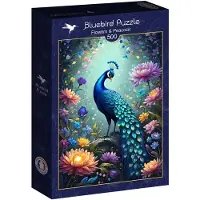 Blue Bird « Les petits oiseaux et le paon » 500 pièces