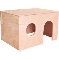 Trixie Maison En Bois Pour Cochons D'inde - 27 X 17 X 19 Cm