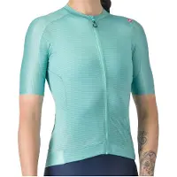Castelli Espresso Short Sleeve Jersey Bleu XL Femme