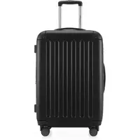 Hauptstadtkoffer - Spree - Bagage à main avec extension, valise sur roulettes, trolley avion valise rigide Hand Luggage TSA, 55 cm, Cabin Bag max 42 litres,Noir