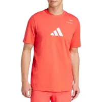 Adidas Category Graphic Short Sleeve T-shirt Rouge L Homme