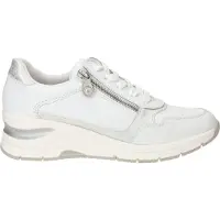Rieker Baskets basses 'Sneakers Laag' blanc