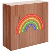 COLORBLOCK CBLNEONINDURAINBOWL - Enceinte Neon bluetooth Induction RAINBOW L