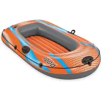 Bestway Kondor Elite 1000 Raft Inflatable Boat Orange 1 Place