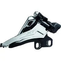 Shimano Deore Xt Fd-m8100 Side E-type Dm 66-69º 36-38t Front Derailleur Noir,Argenté 2 x 12s