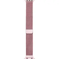 BigBen Interactive Bracelet Apple Watch 42-44-45-49mm Milanais Acier 155 à 210mm Or Rose