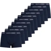 Jack & Jones Caleçon Solid Trunk Hommes (lot de 10)