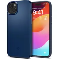 Spigen Coque Spigen Thin Fit pour iPhone 15 Plus - bleu