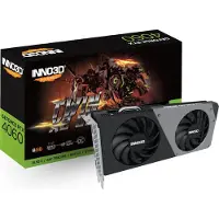 Inno3D RTX4060 Twin X2 OC 8GB GDDR6 HDMI 3xDP - Carte graphique - 8 192 Mo