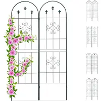 Relaxdays Treillis jardin set de 2 (1.50 cm, 50 cm)