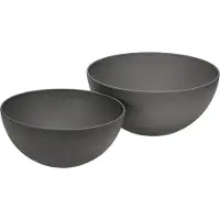 Magu Bol NATURE 26cm ardoise, Saladier + bol, Gris