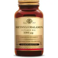 Solgar Méthylcobalamine - Vitalité - Cardiovasculaire - 30 comprimés à croquer 30 pc(s) Comprimé(S)