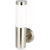 V-TAC Applique murale, acier inoxydable, H 33,5 cm V-833