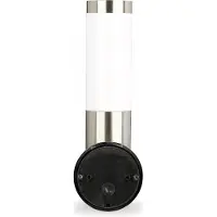 V-TAC Applique murale, acier inoxydable, H 33,5 cm V-833