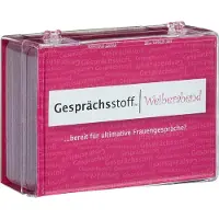 KylskåpsPoesi GESPRÄCHSSTOFF: WEIBERABEND