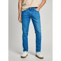 Pepe Jeans pour homme. PM207390HW1 Jeans Tapered Stanley blue (31/30), Bleu, Casuel, Coton, Denim, Durable