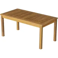 Casa.pro Ensemble de meubles de jardin 'Candela' 4 pièces en acacia couleur bois