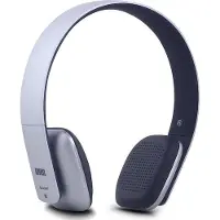 August Casque Bluetooth Audio Sans Fil Gris Ultra Léger - Ep636 - Micro, Nfc, Discret, Autonomie 12h - Supra Auriculaire Aural