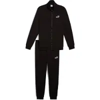 Puma Survêtement 'Ess' noir / blanc