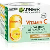 Garnier Skin Naturals Vitamin C Glow Jelly Gel Hydratant Visage Vitamine Cg + Citrus, 50ml