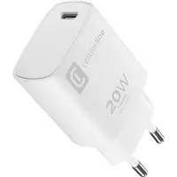 Cellularline APPLE MAINS CHARGER 20W SMALL WHITE USB-C 20W chargeur secteur en micropack