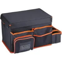 Black & Decker Car Organizer With Cooler Orange