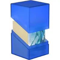 Ultimate Guard Boîte à cartes Boulder Deck Case taille standard 100+ Sapphire