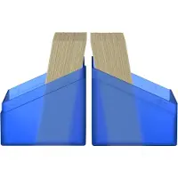 Ultimate Guard Boulder 100+, Boîte pour 100 cartes TCG double-sleeves, Saphir, Rangement sécurisé et durable