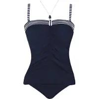 Sunflair Maillot de bain marine / blanc